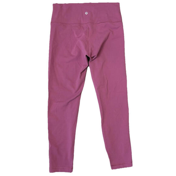 Lululemon Wunder Under Size 10 High Rise Tight 25" Full On Luxtreme Moss Rose - Picture 3 of 6